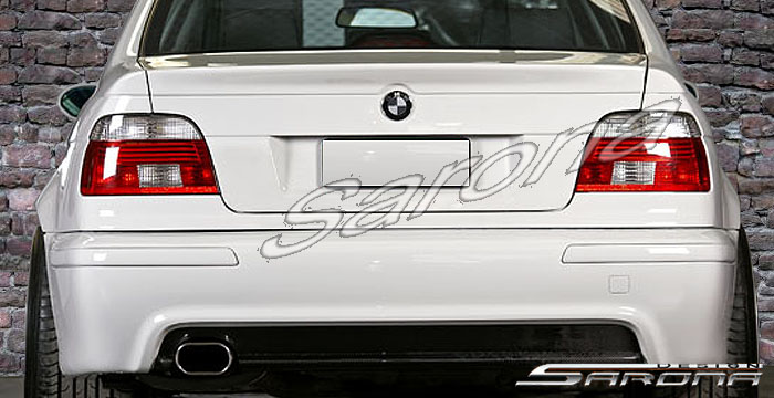 Custom BMW 5 Series Trunk Wing  Sedan (1997 - 2003) - $425.00 (Manufacturer Sarona, Part #BM-001-TW)